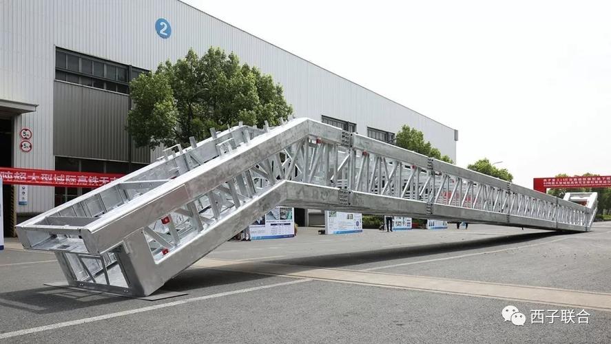 西子重工15万台自动扶梯桁架下线60吨超大型无支撑桁架撑起世界之最