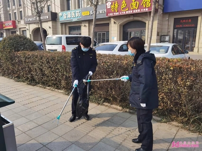 潍坊市潍城区"捡派"上线 做好城市"绣花人"